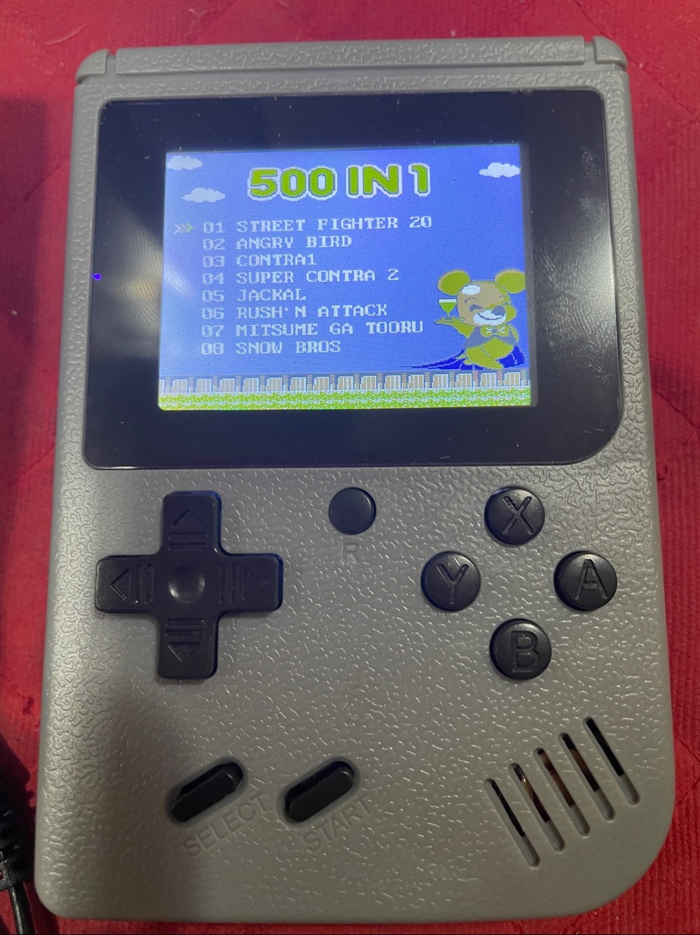 Gameboy Type Handheld Game System with 500 games included